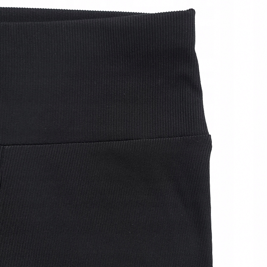 OCIEPLANE LEGGINSY BAMBUSOWE PRĄŻKOWANE wysoki stan CIEPŁE KRYJĄCE, XXL Rozmiar 2XL/3XL