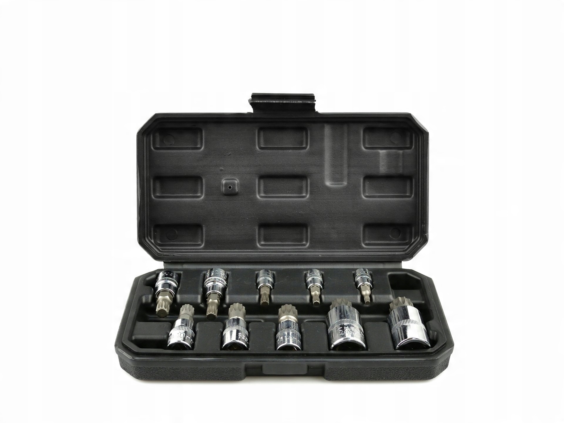 

Klucze Trzpieniowe Nasadowe Spline M4-M18 10 el.