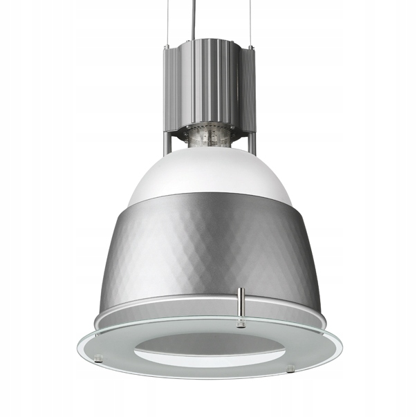 Oprawa Duża Lampa typu HighBay 21W Vintage Loft Prl włoska Do Restauracji