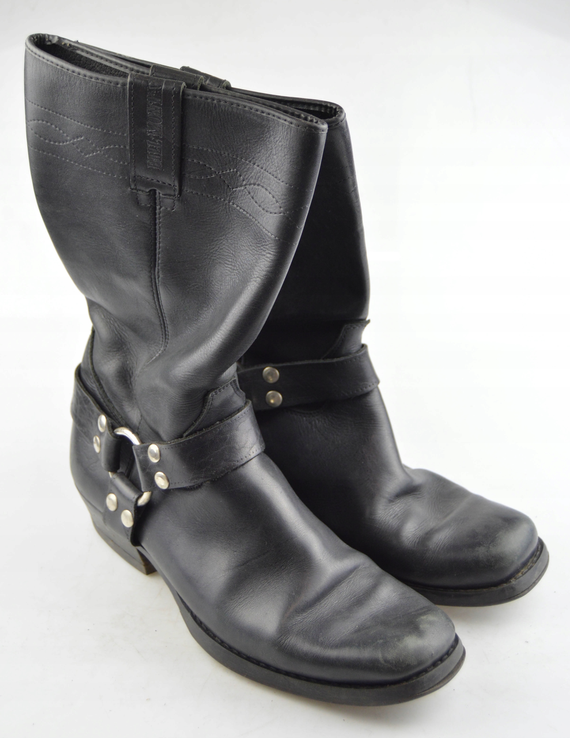 G430 Buty Kowbojki Country Vintage 45 Marka bez marki