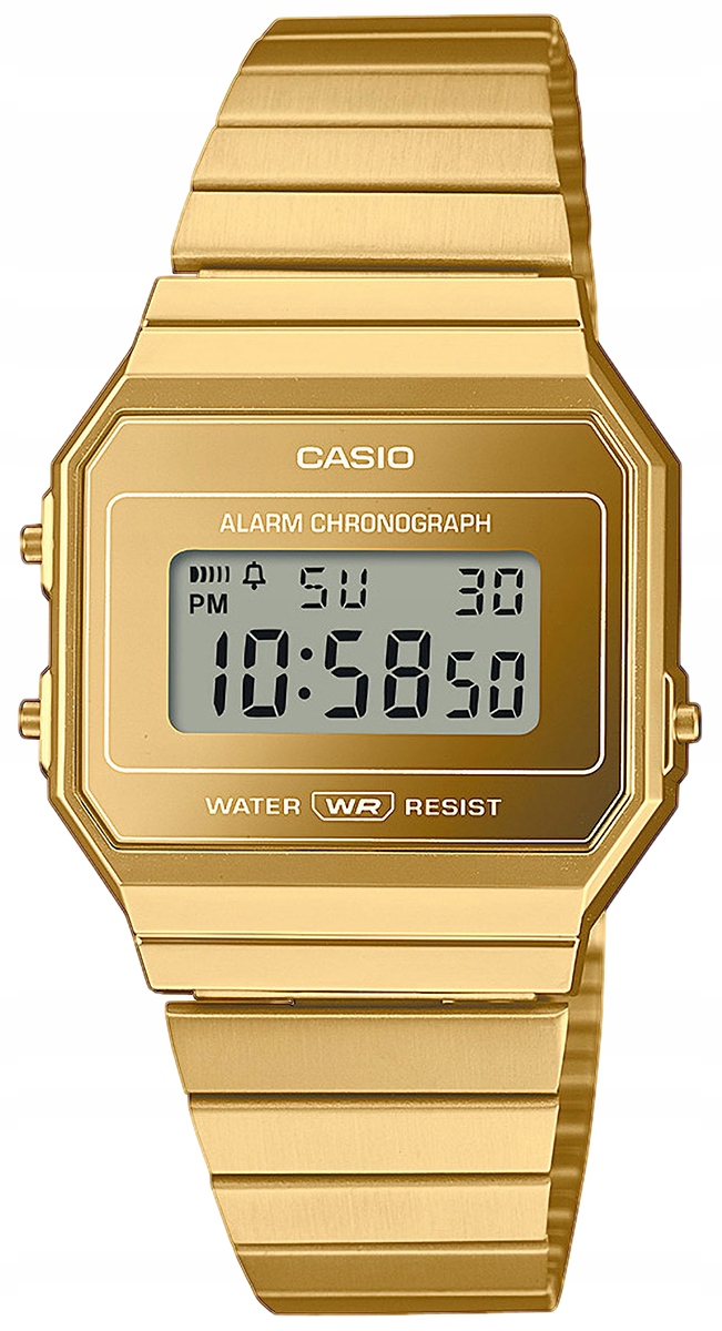 Hodinky Casio Vintage A700WEVG Retro Unisex Gwar.3+3L Zibi Gravírování