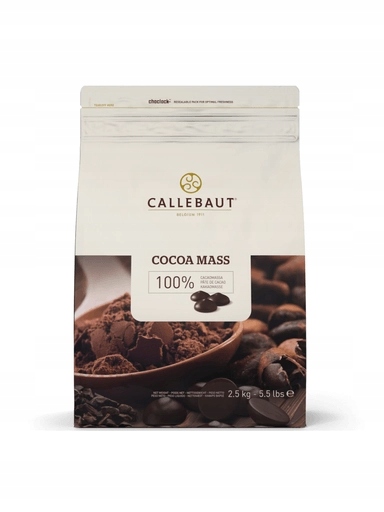 Levně Callebaut Kakaová hmota 100% 2,5 kg