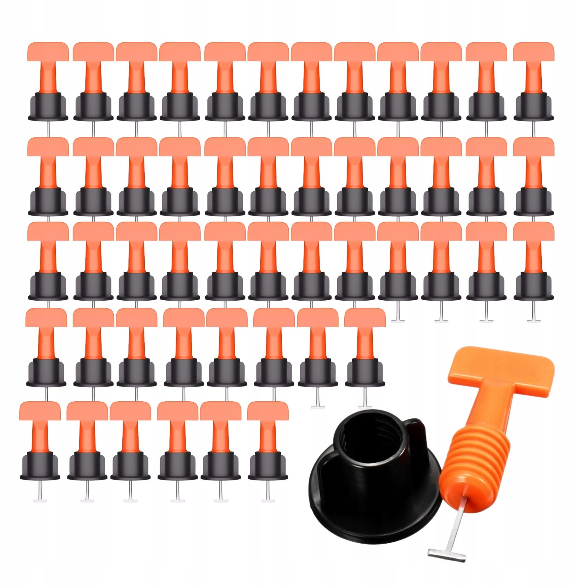 

System Poziomowania Płytek Klipsy 50 szt.