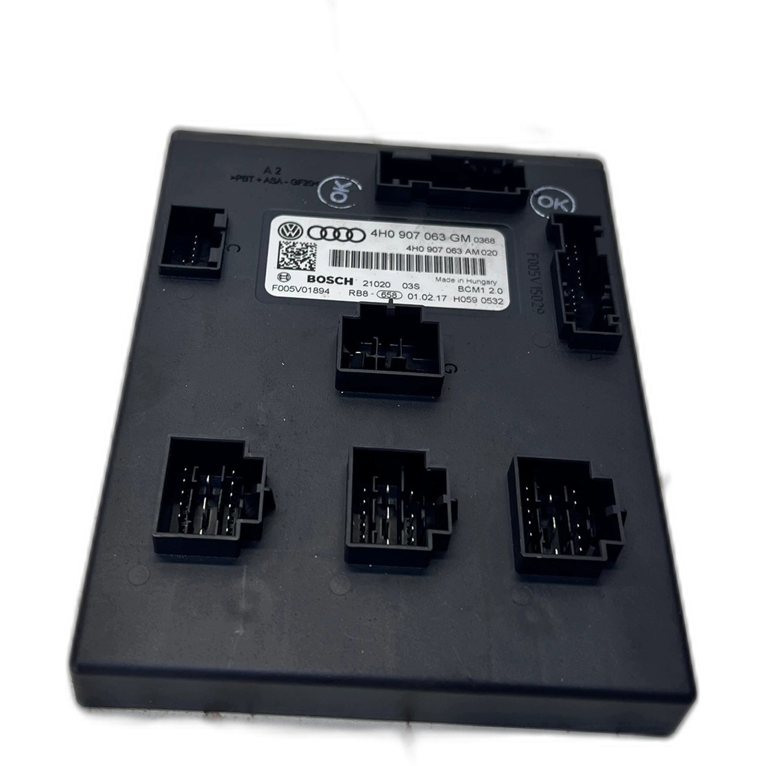 module control unit KOMFORTU AUDI A4 B8 A5 8T A6 C7 A8 4H0907064GM 4H0907063AM