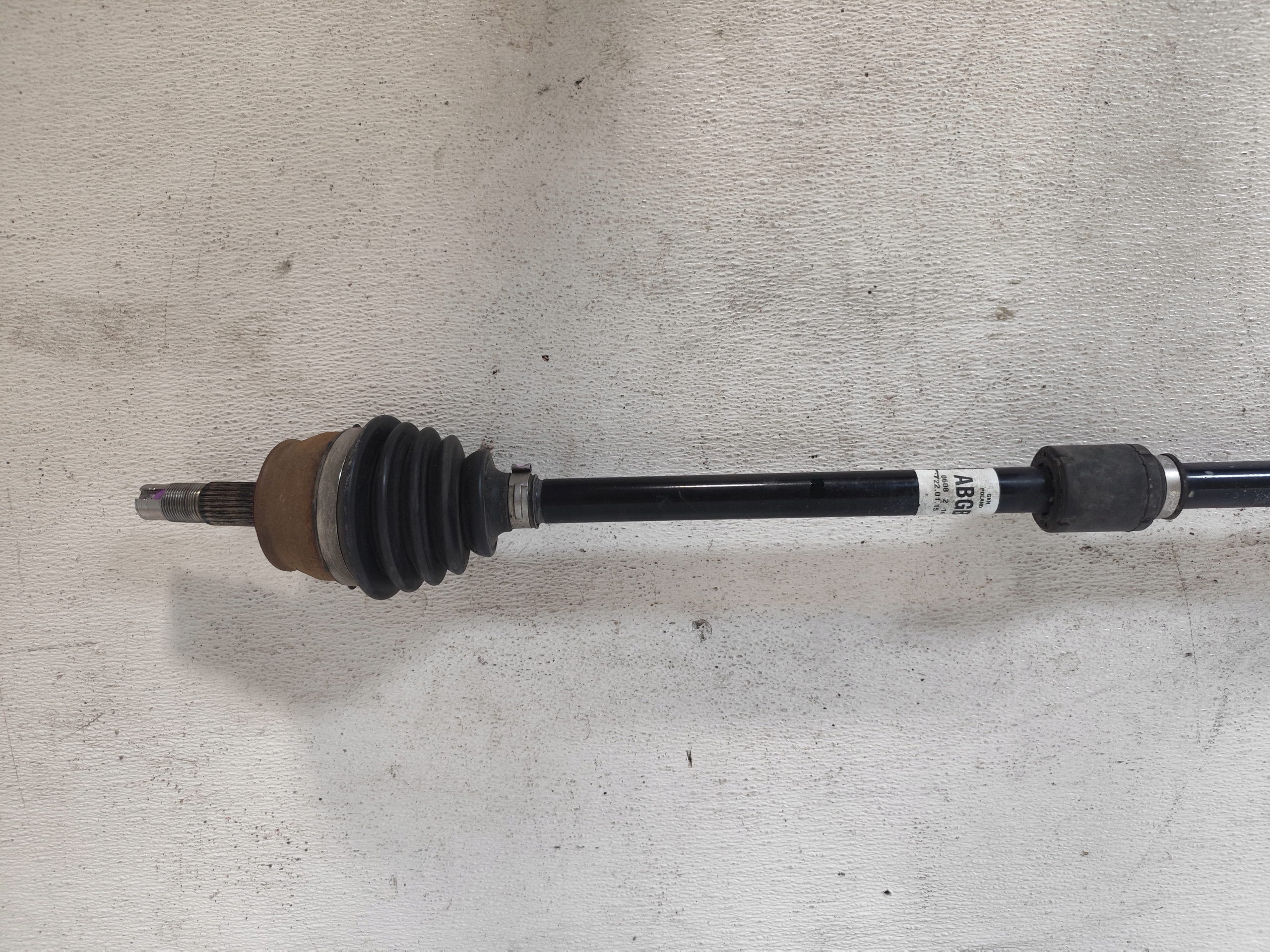 OPEL CORSA E 2015 1.0T semi-axis right long ABGB