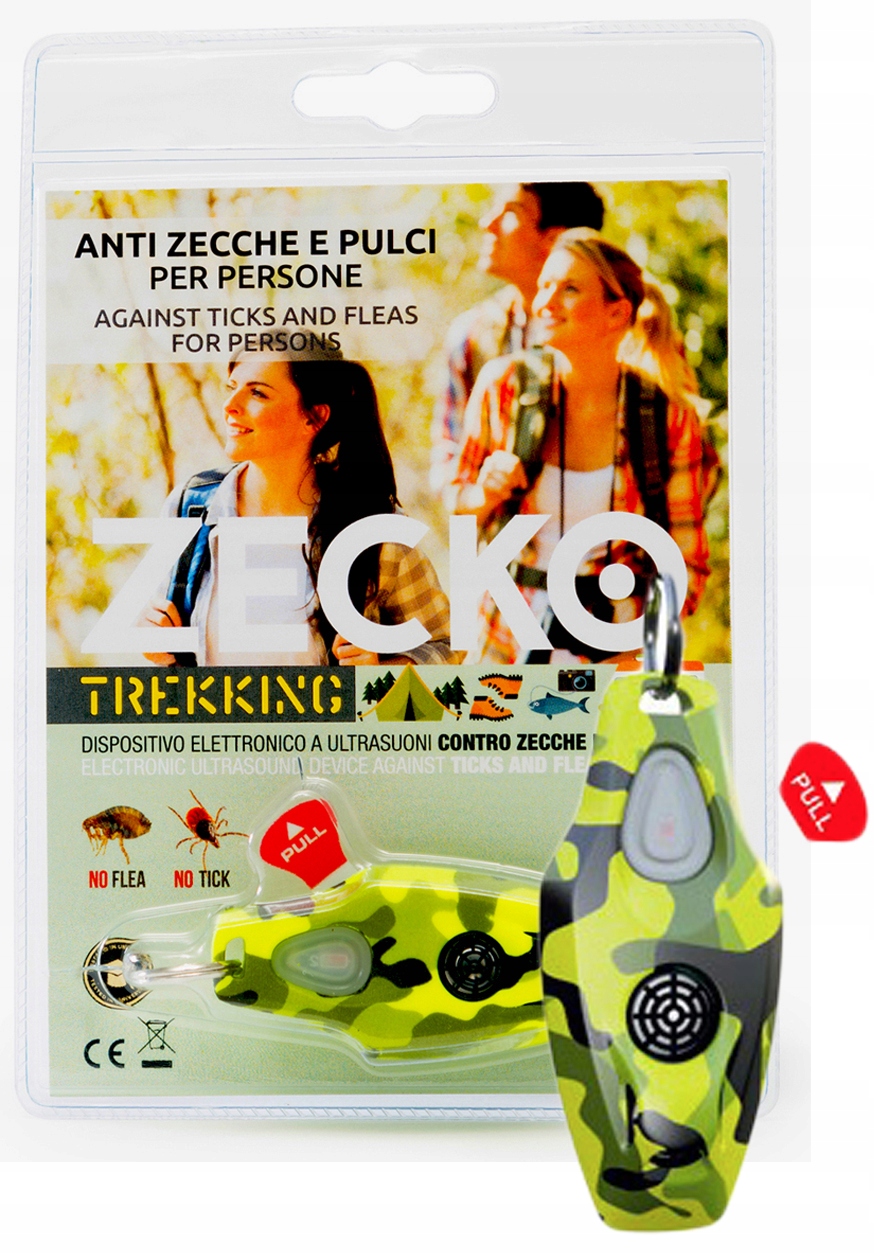 

Elektr. Odstraszacz Kleszczy Dla Ludzi Human Zecko