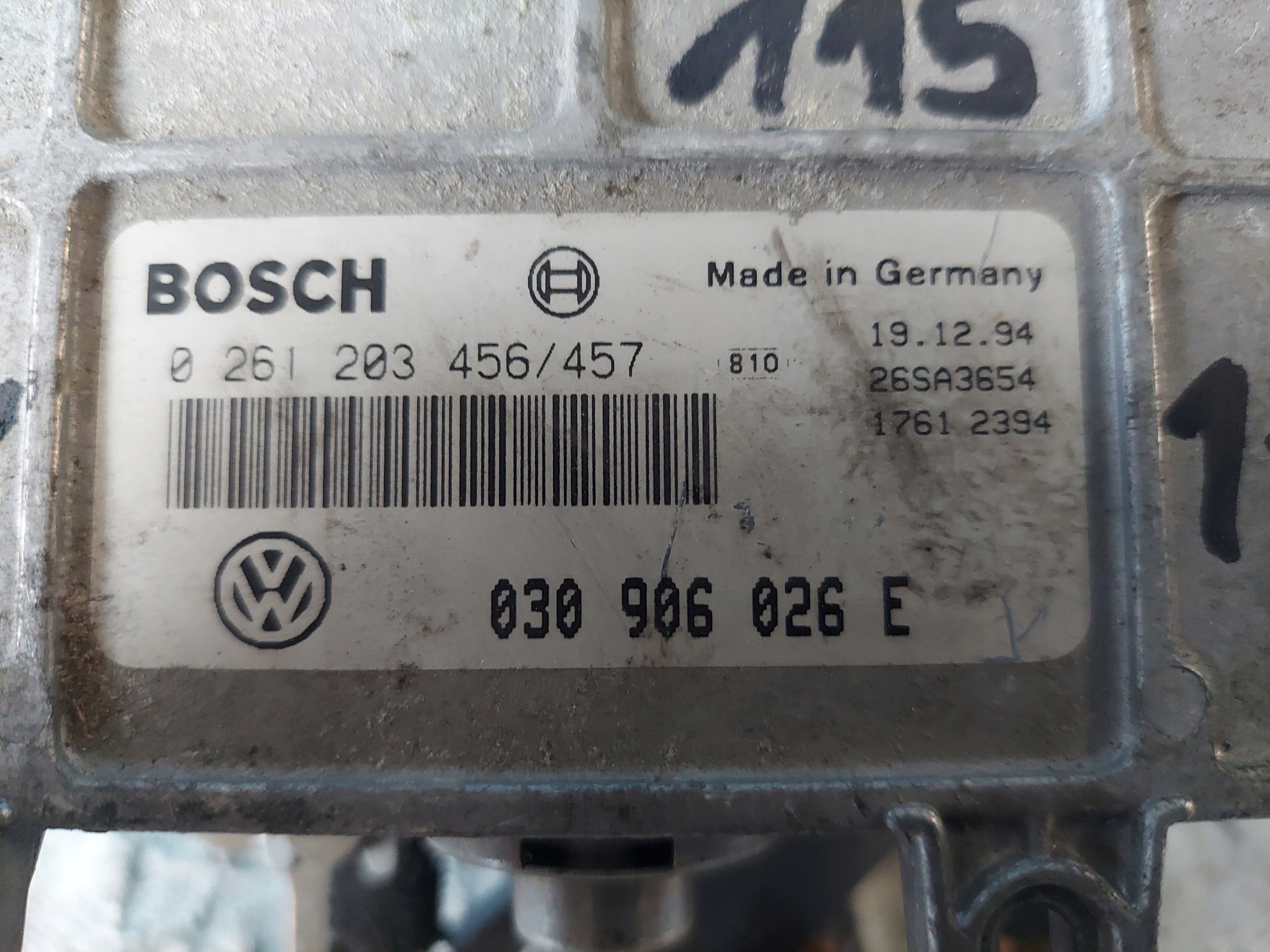 POLO 1.4 B 030906026E unité de commande électronique uce moteur