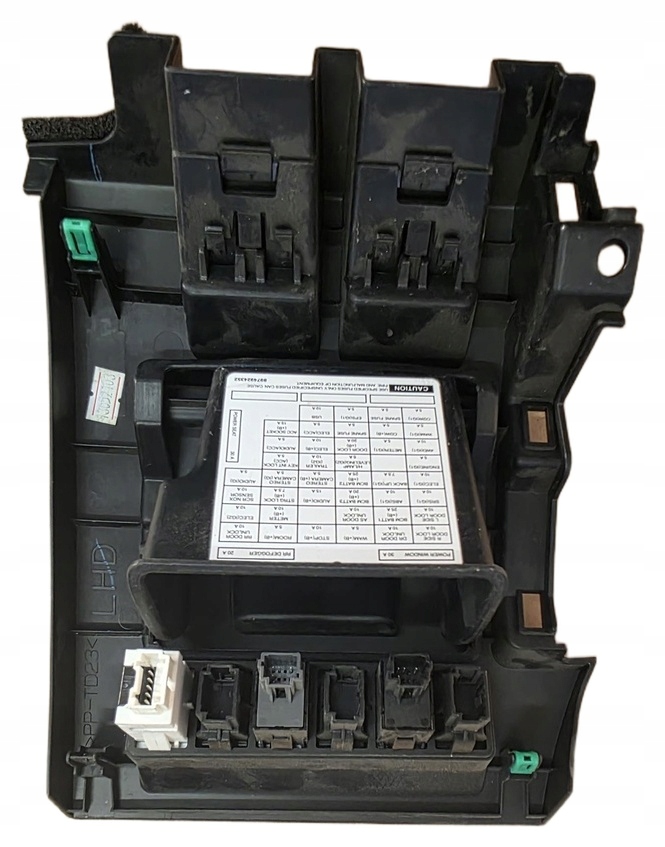 Couverture tablier moteur Inférieur KOKPITU Gauche Commandes ISUZU D-MAX III 2019
