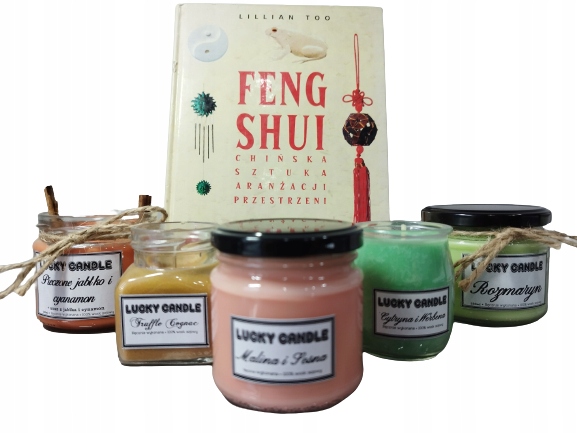 FENG SHUI - L. Too + 5 świec sojowych zapachowych