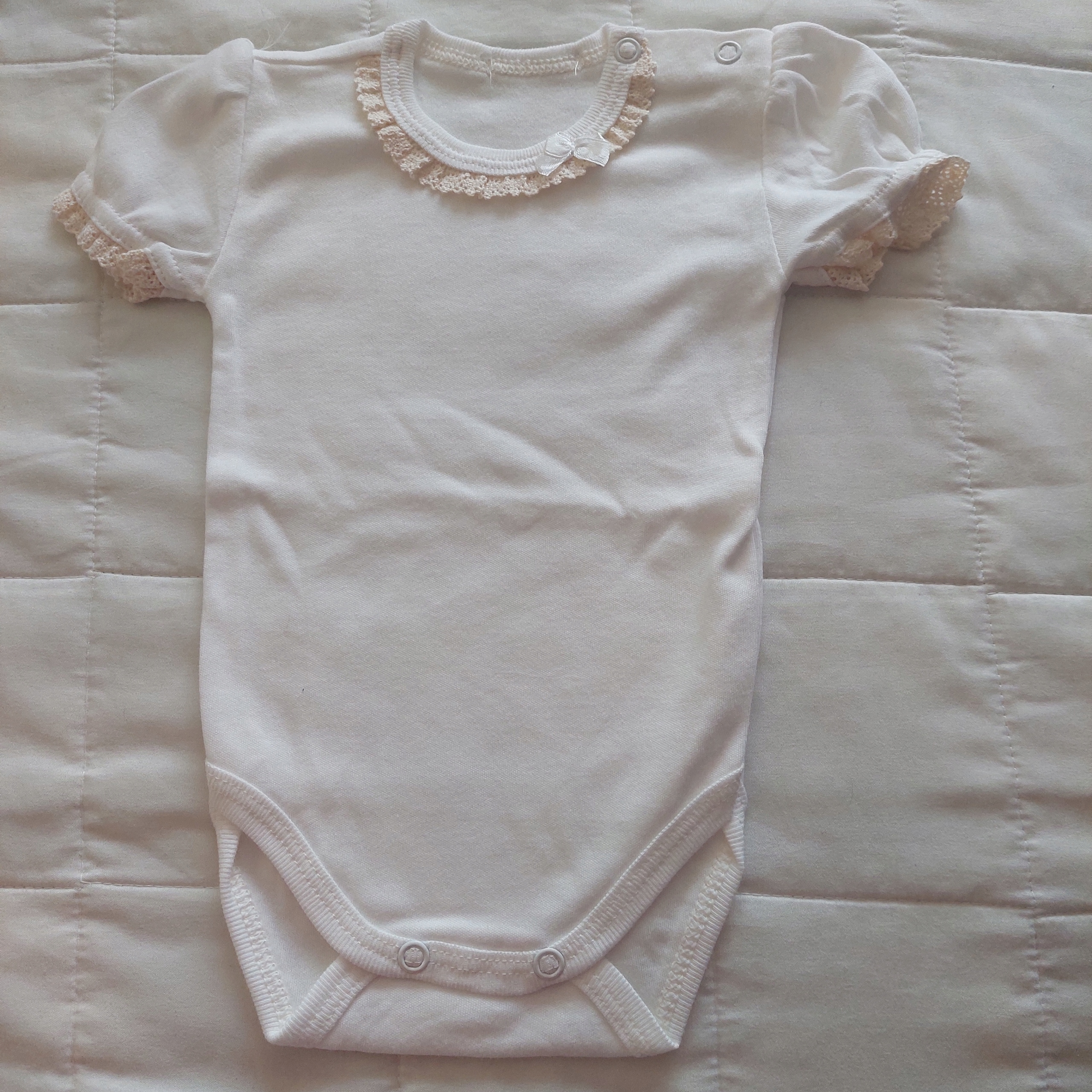 

Body Księżniczka krótki rękaw roz 62 100% bawełna