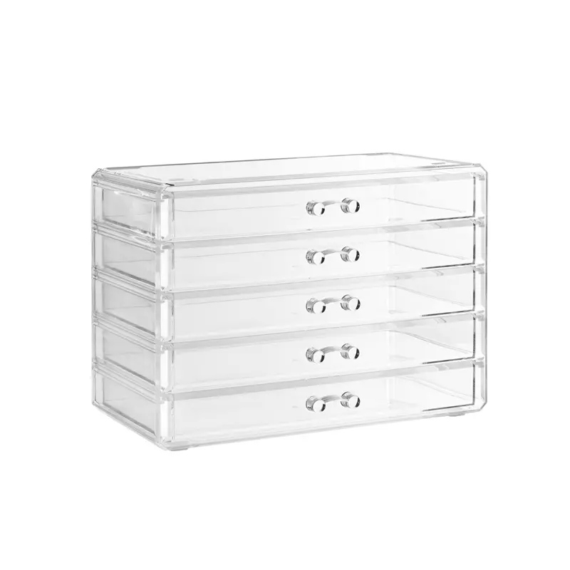 Organizéry na pigmenty 5 Bezbarvých Zásuvek