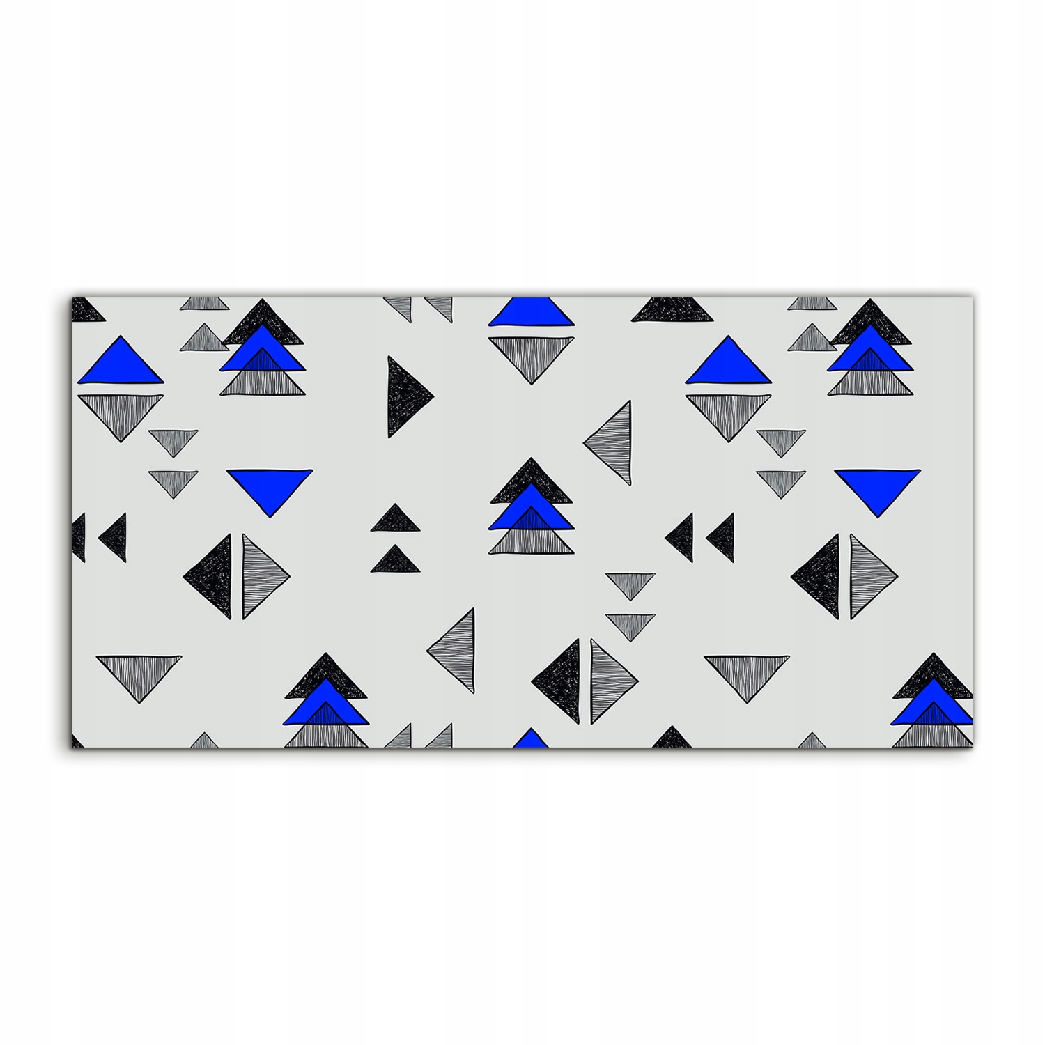 Akrylový obraz 100x50 Závesné trojuholníky Abstrakcia