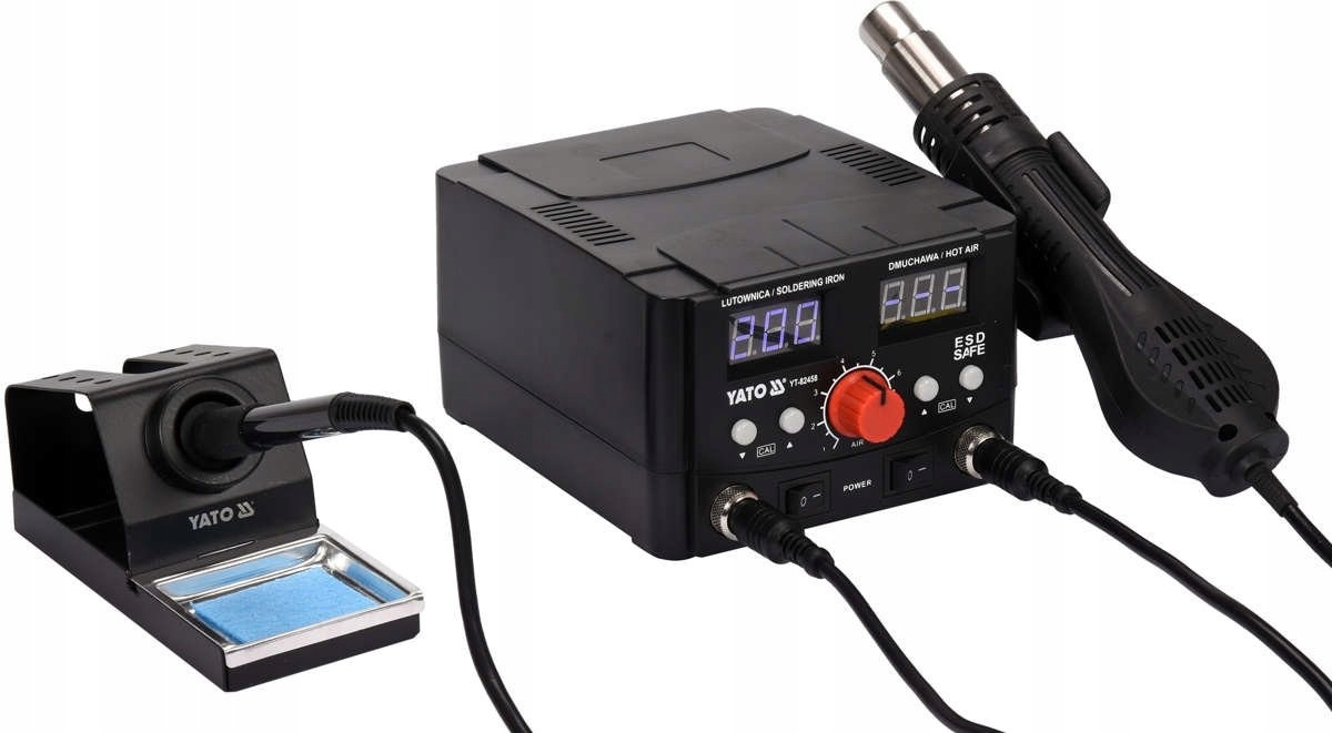 2 W 1 STACJA LUTOWNICZA HOT AIR YT-82458 YATO Moc 75 W