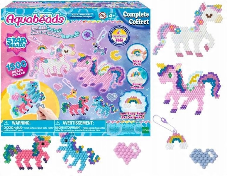 

Aquabeads Zestaw Koraliki Bajkowy Jednorożec 31944