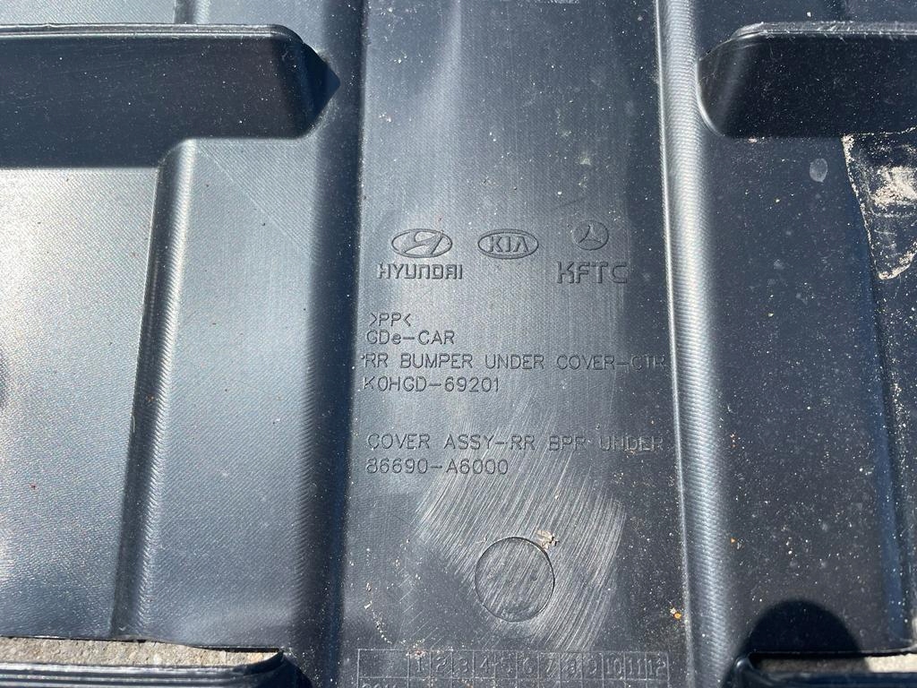 Hyundai I30 II cover below bumper rear part