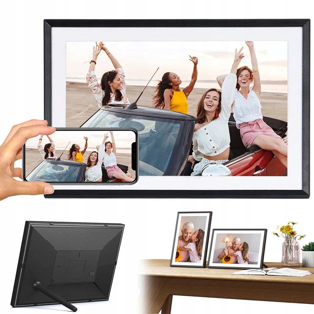 Rámeček 10.1" Dotykový WiFi Smart Cloud Gravitační senzor 32GB