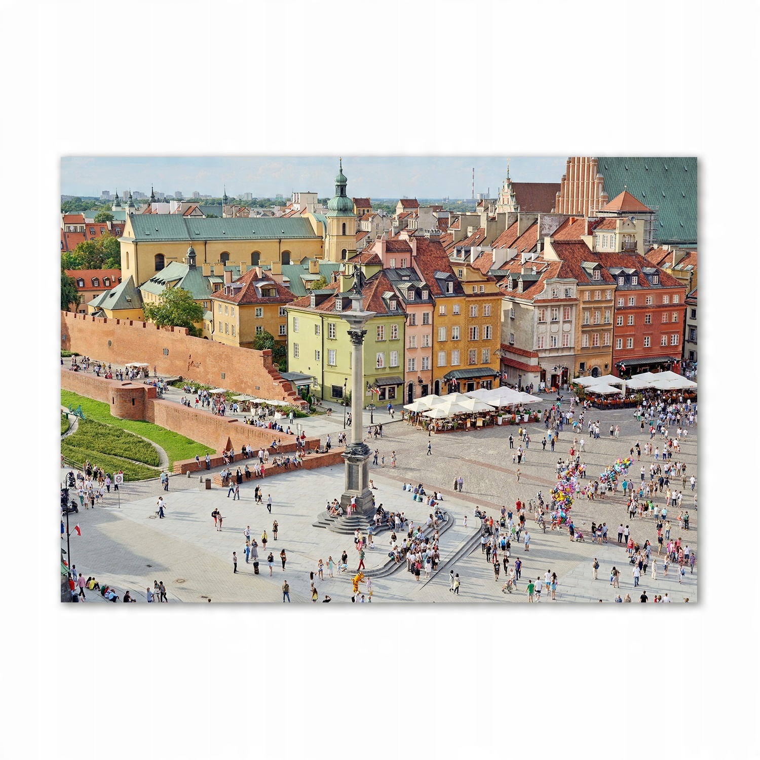 

Fotoobraz na ścianę szklany Warszawa Polska 100x70
