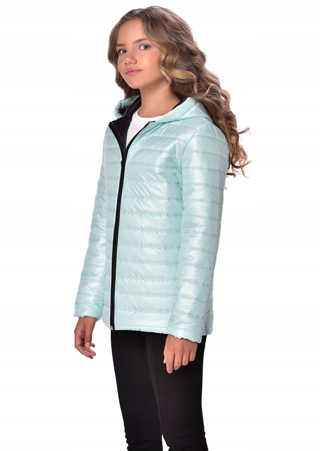 Kurtka pikowana wiosenna dla dziewczynki 86 - 158