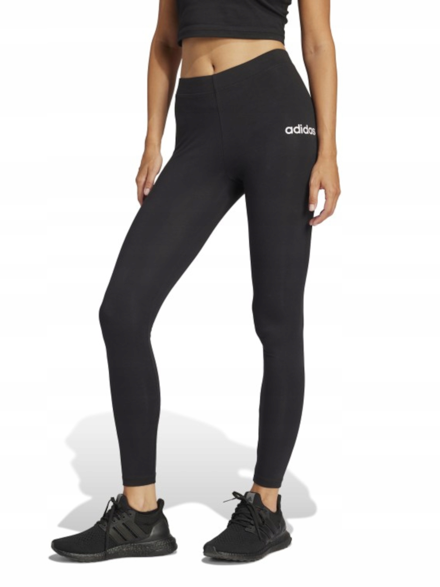 Legíny Legíny Adidas Essentials Linear JG8621 bavlněné černé S