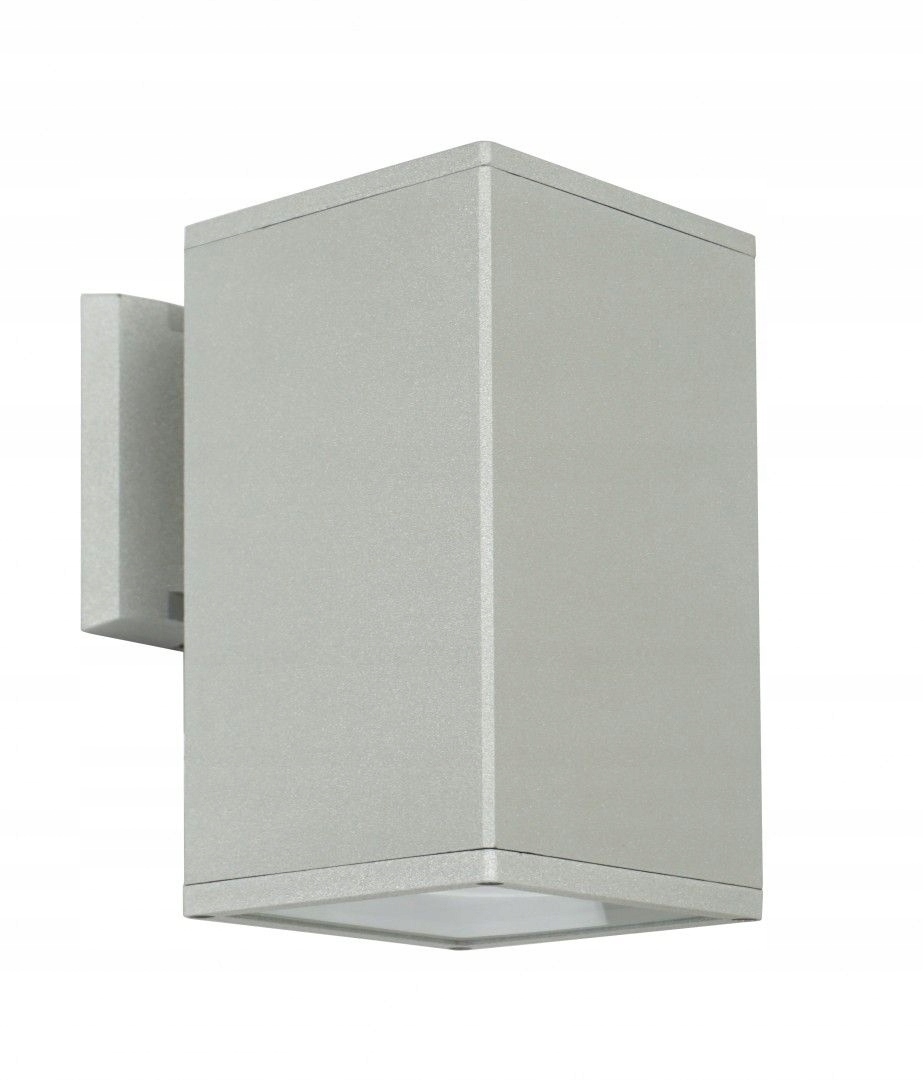 Zahradní venkovní lampa nad dveře schodiště Adela stříbrná 60W