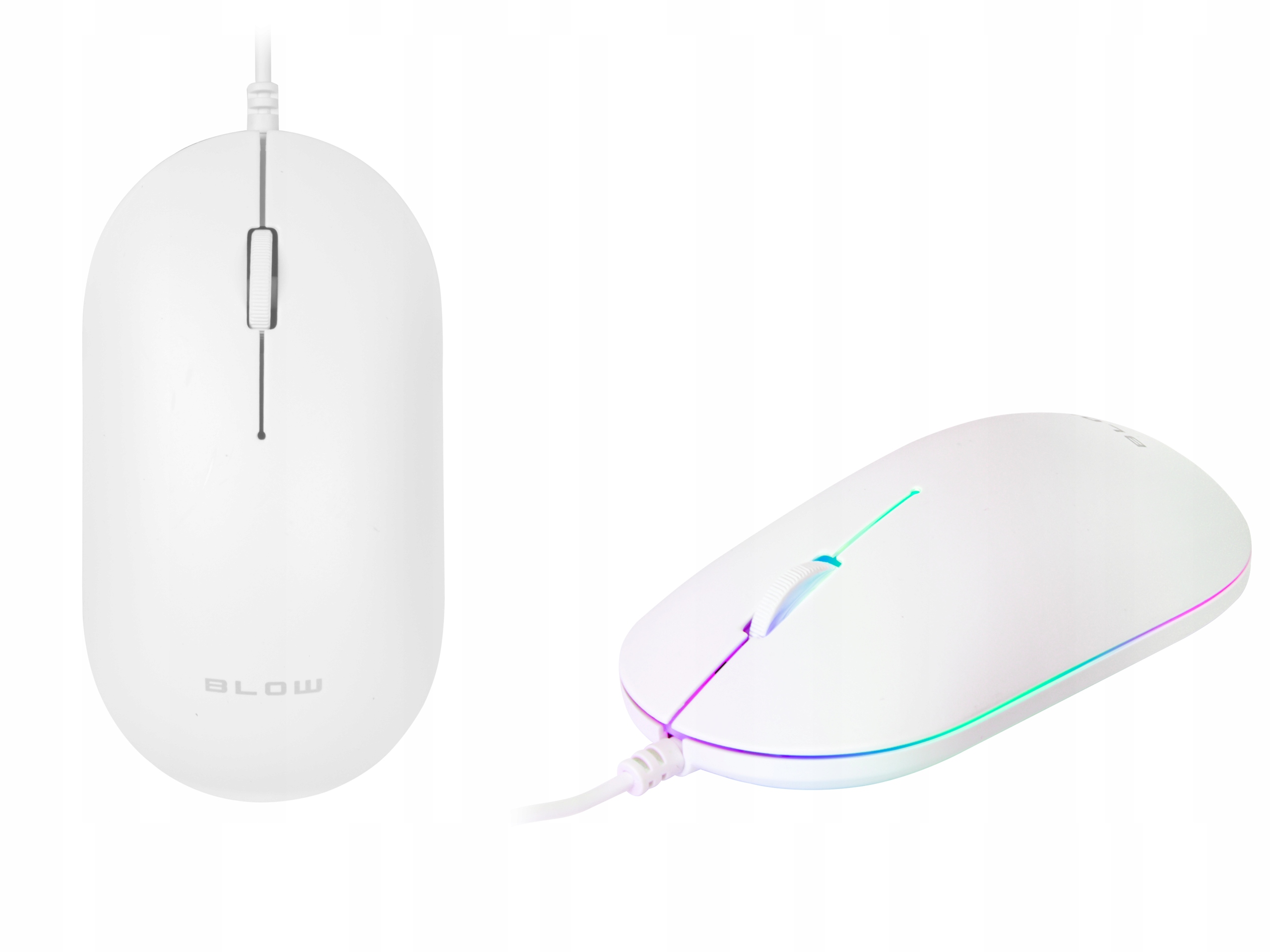 Mysz optyczna BLOW myszka komputerowa USB LED