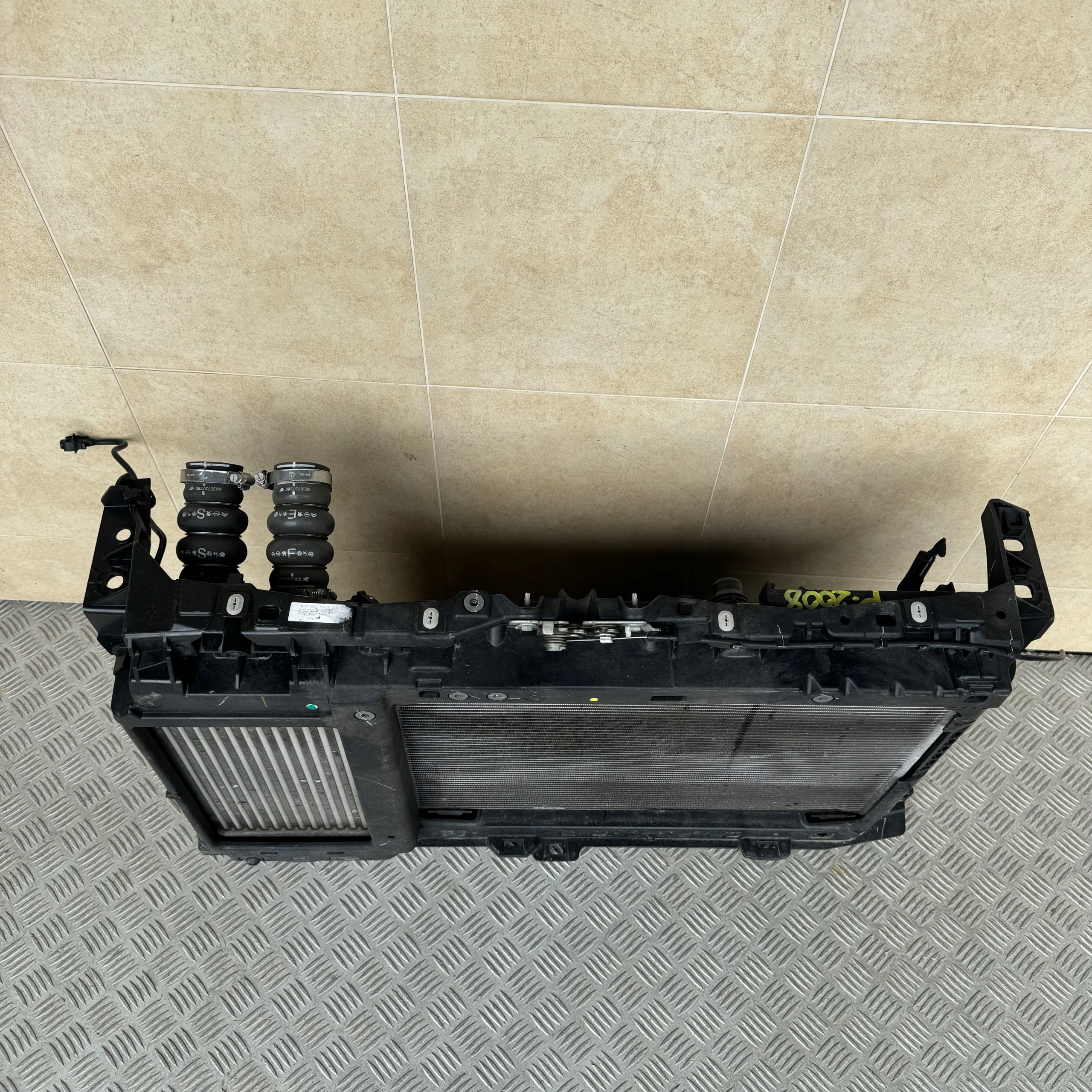 support panel for radiators radiator PEUGEOT 2008 II 1.5 HDI