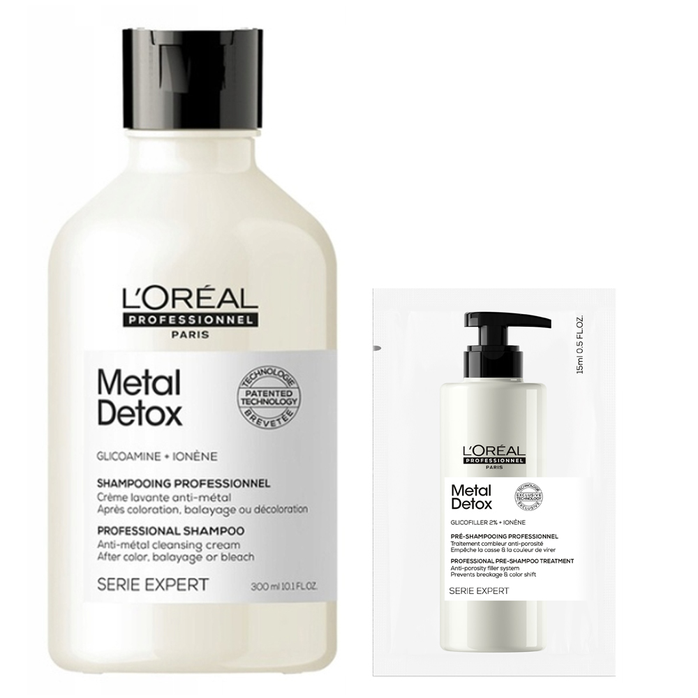 L'Oreal Pro Metal Detox ochronny szampon do każdego rodzaju włosów