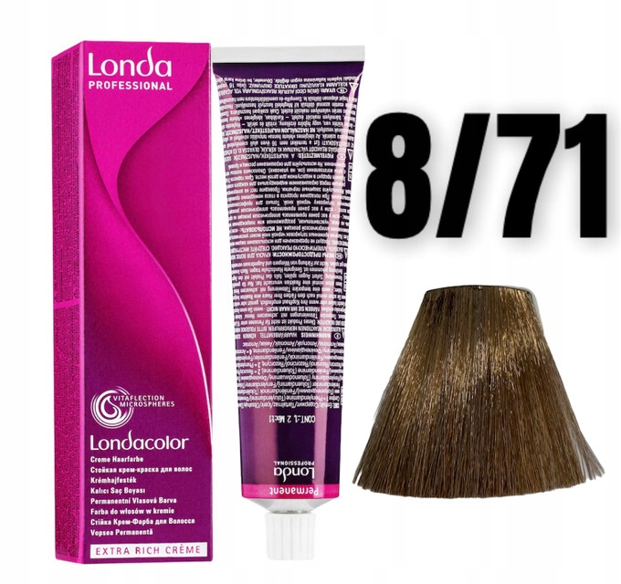 

Londa Farba Londacolor Permanent 8/71 60ml