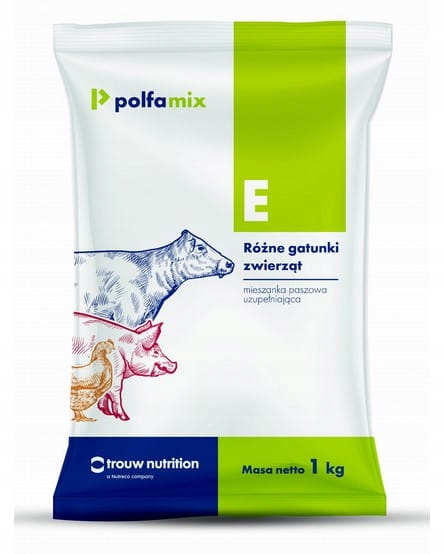 POLFAMIX E witaminy dla zwierząt 1 KG