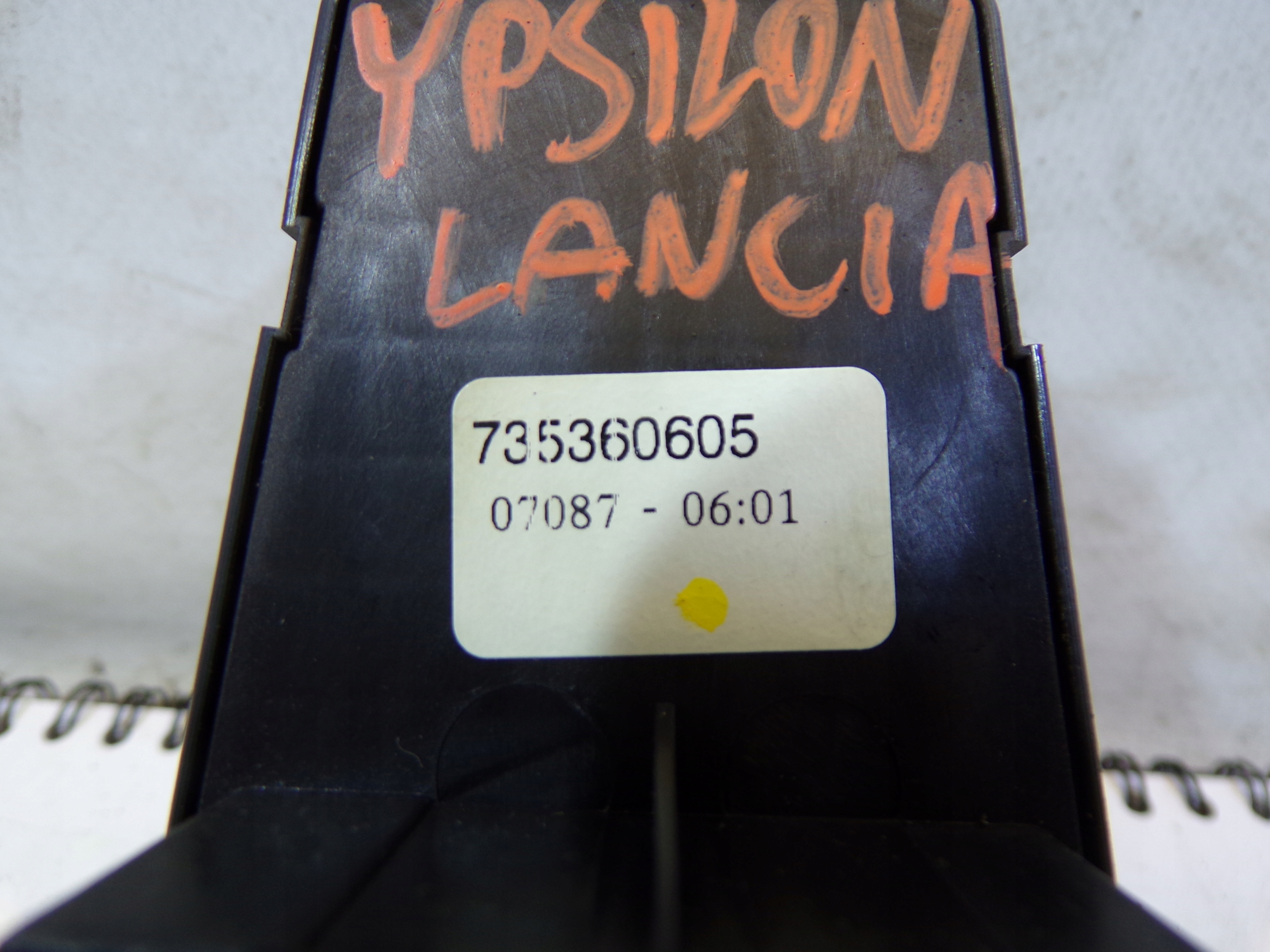 vezérlö panel SZYB LUSTEREK LANCIA YPSILON 2 II 735360605