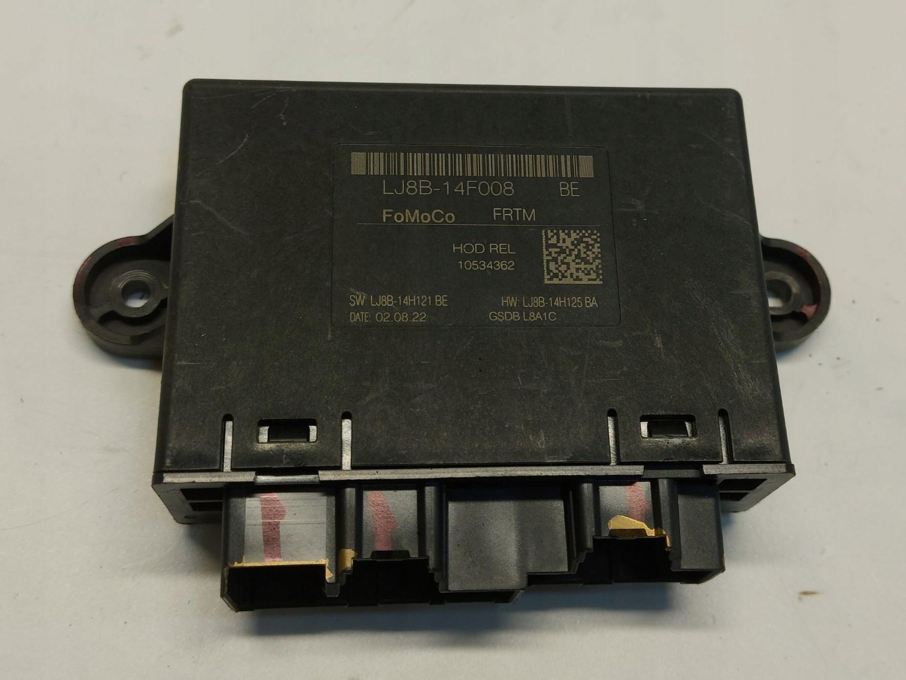 FORD MACH-E module control unit bonnet boot LJ8B-14F008-BE