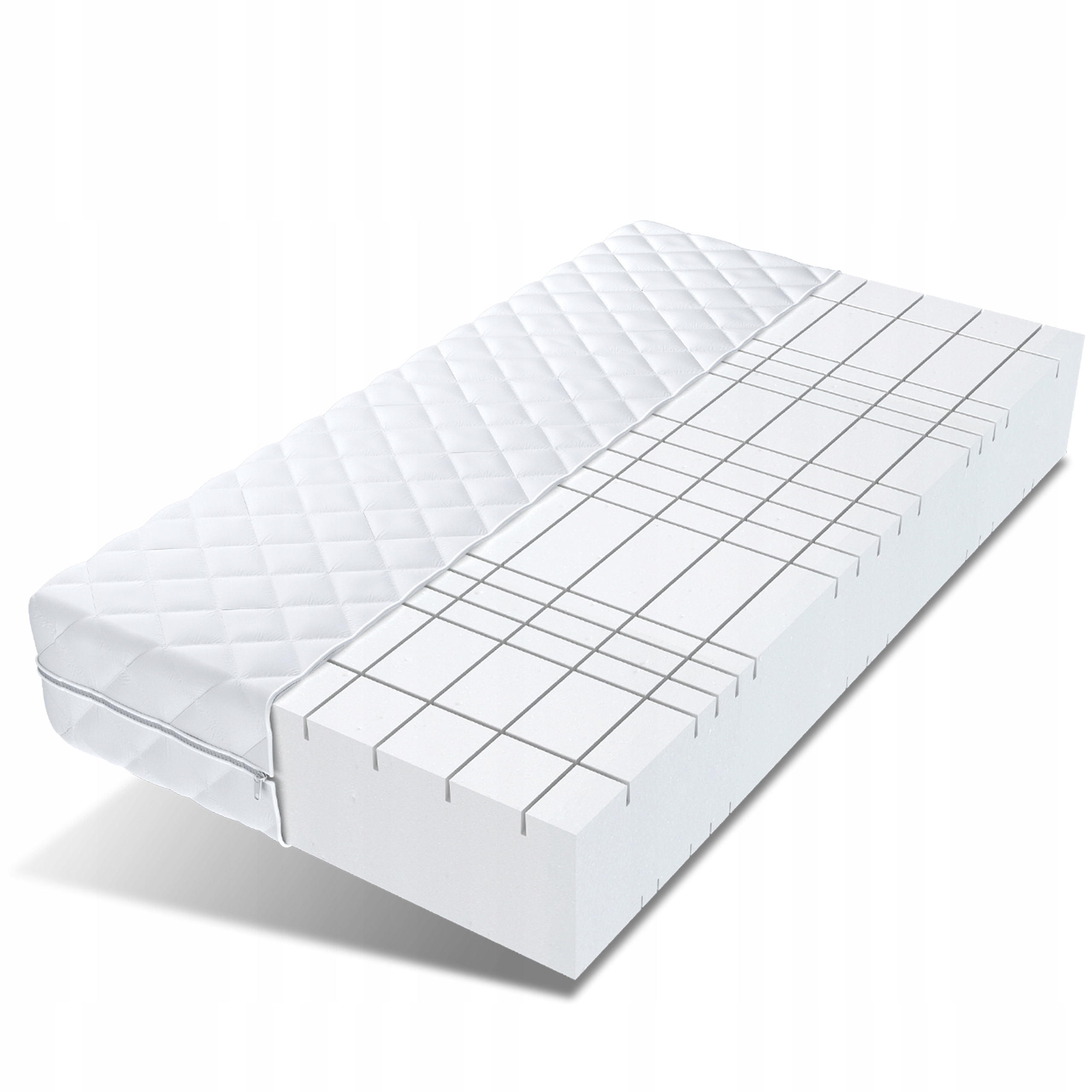 

Materac 200x200 strefowy Hr twardy Pearl Max