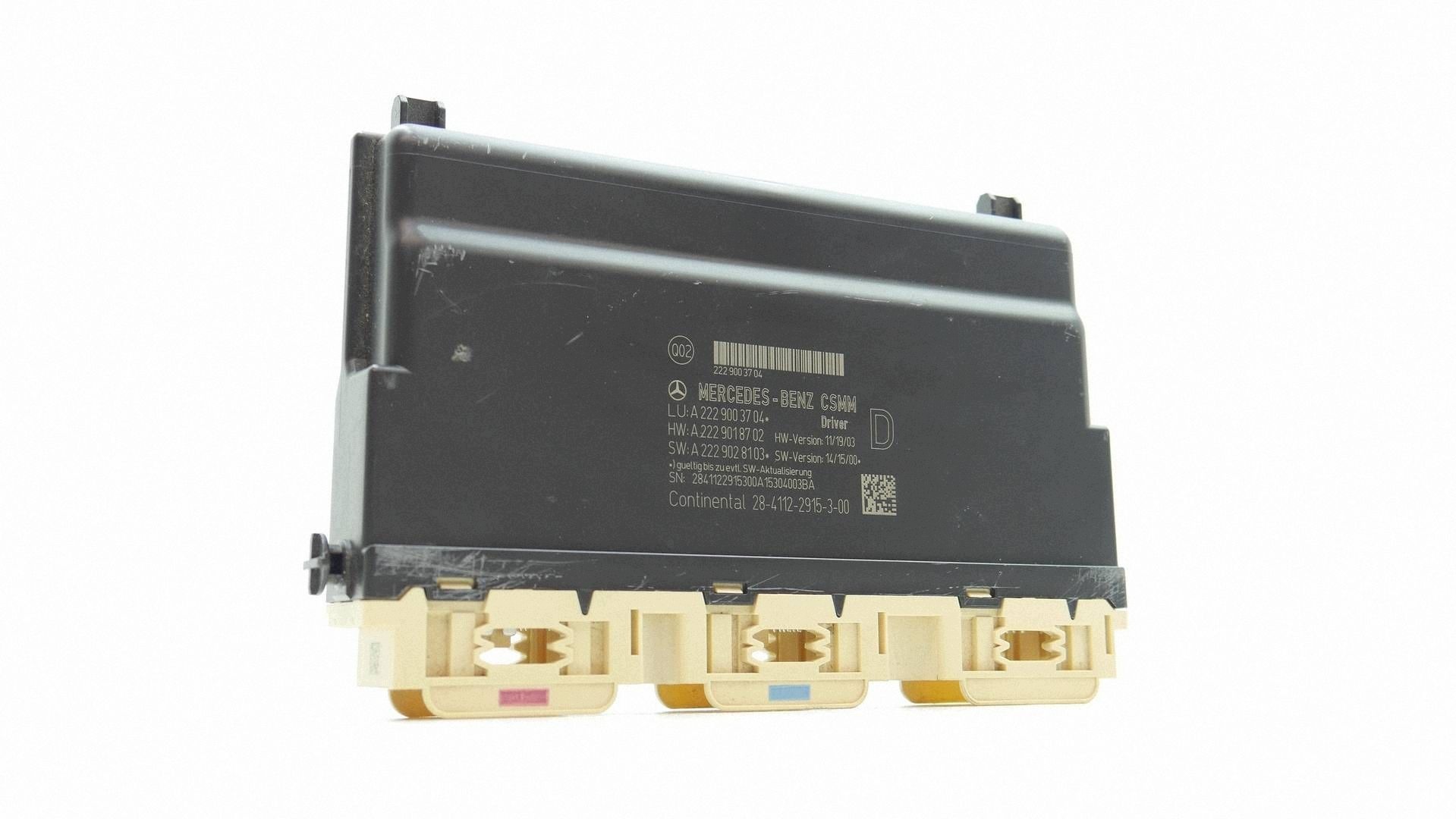 Bedienteil modul SITZ vorne MERCEDES W222 A2229003704