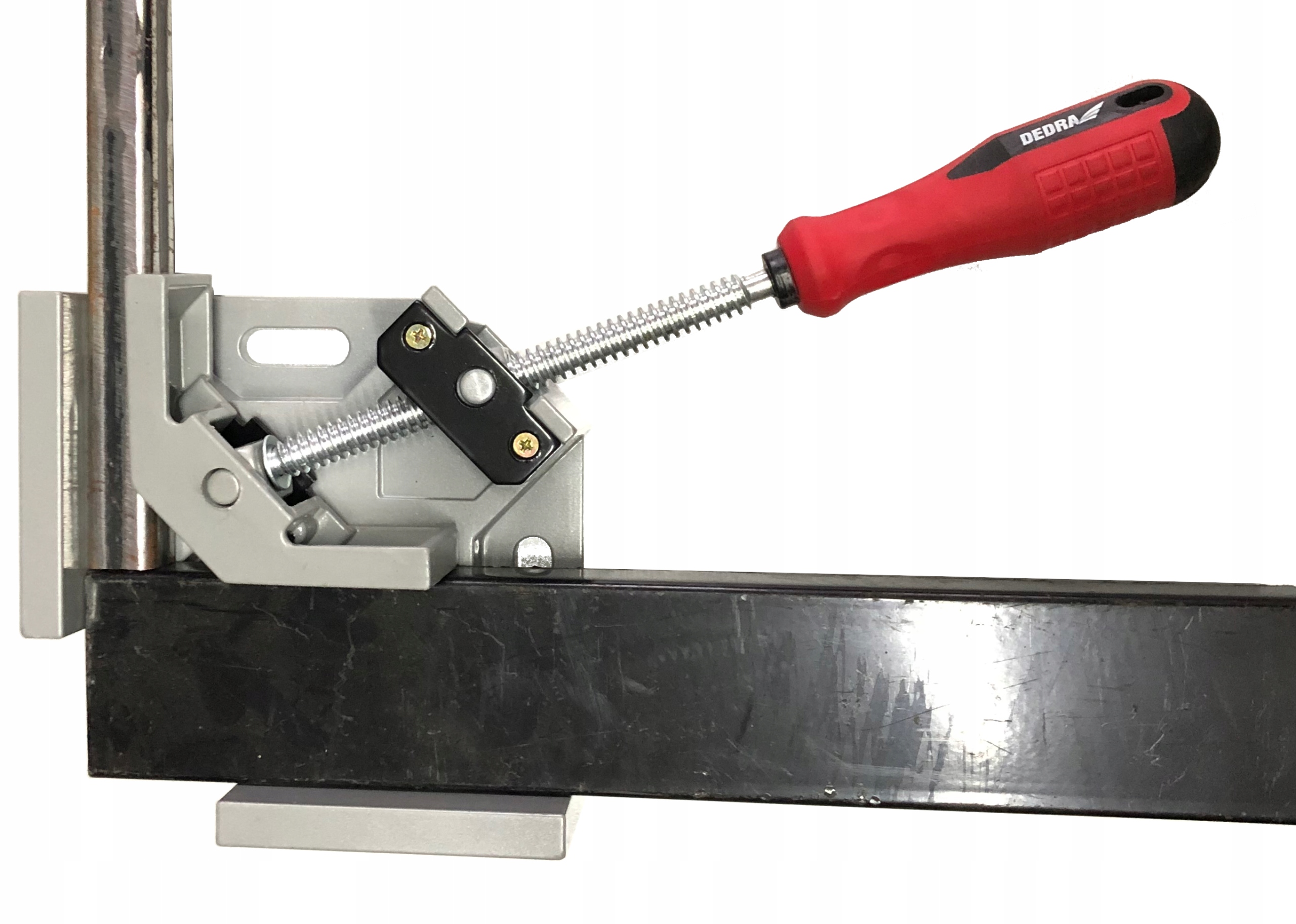 ŚCISK STOLARSKI KĄTOWY IMADŁO NAROŻNE 100x70MM Rodzaj kątowy