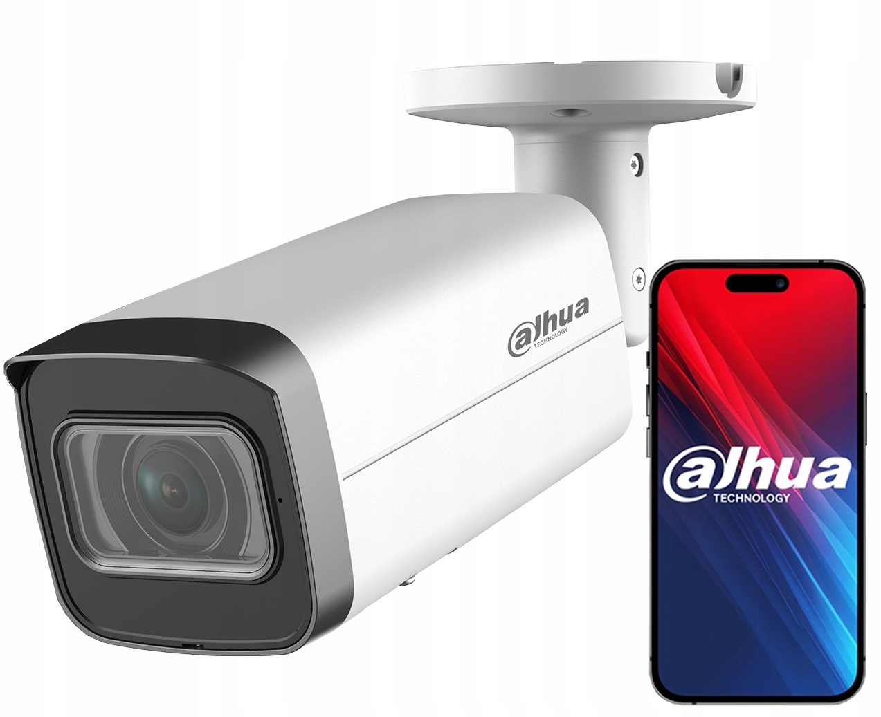 Ip kamera Dahua 4Mpx vonkajšia s mikrofónom Tubová IR60m