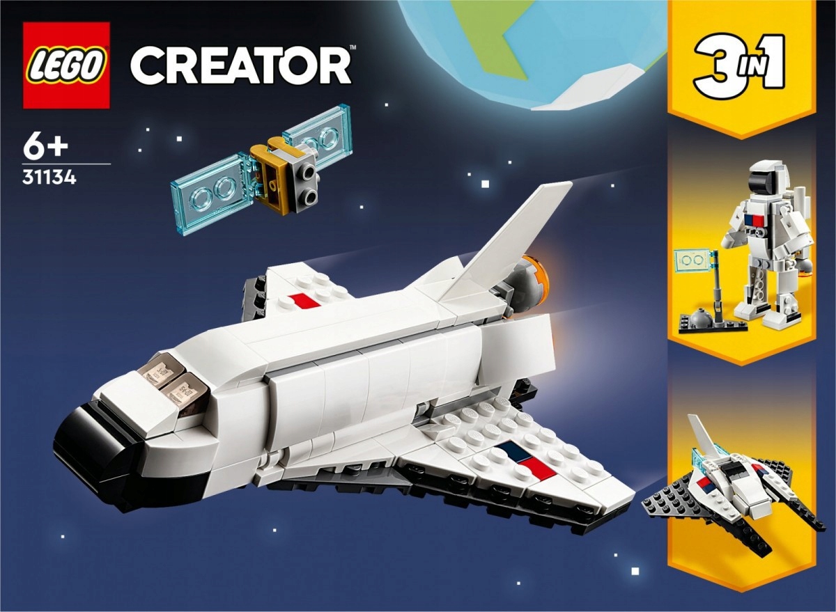 Klocki Lego Creator 31134 Prom kosmiczny 6 + Marka LEGO