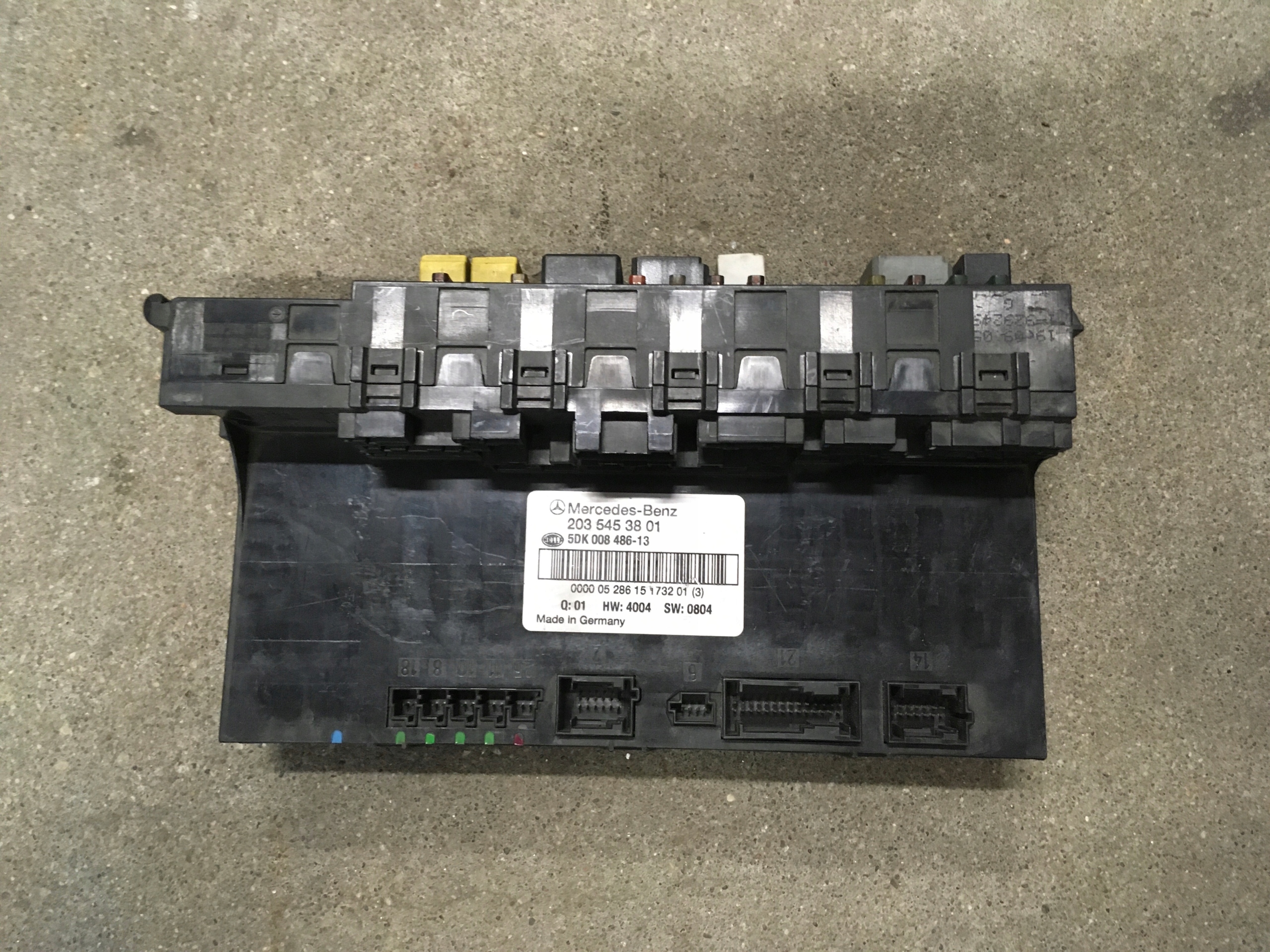 MERCEDES W 203 C 203 KOMPUTER MODUŁ STEROWNIK 2035453801