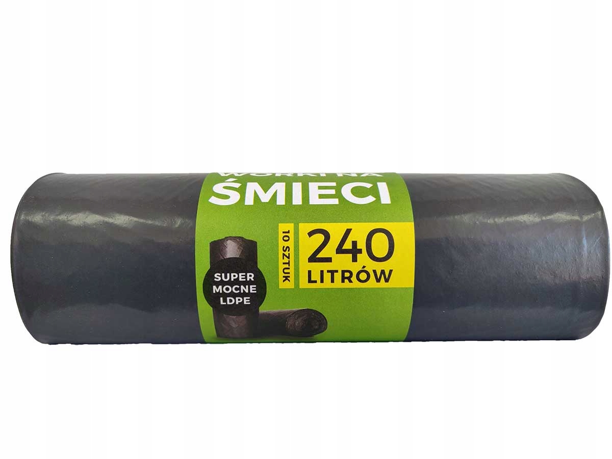 

Worki Na Śmieci 240L 10SZT Bardzo Mocno Mocne!