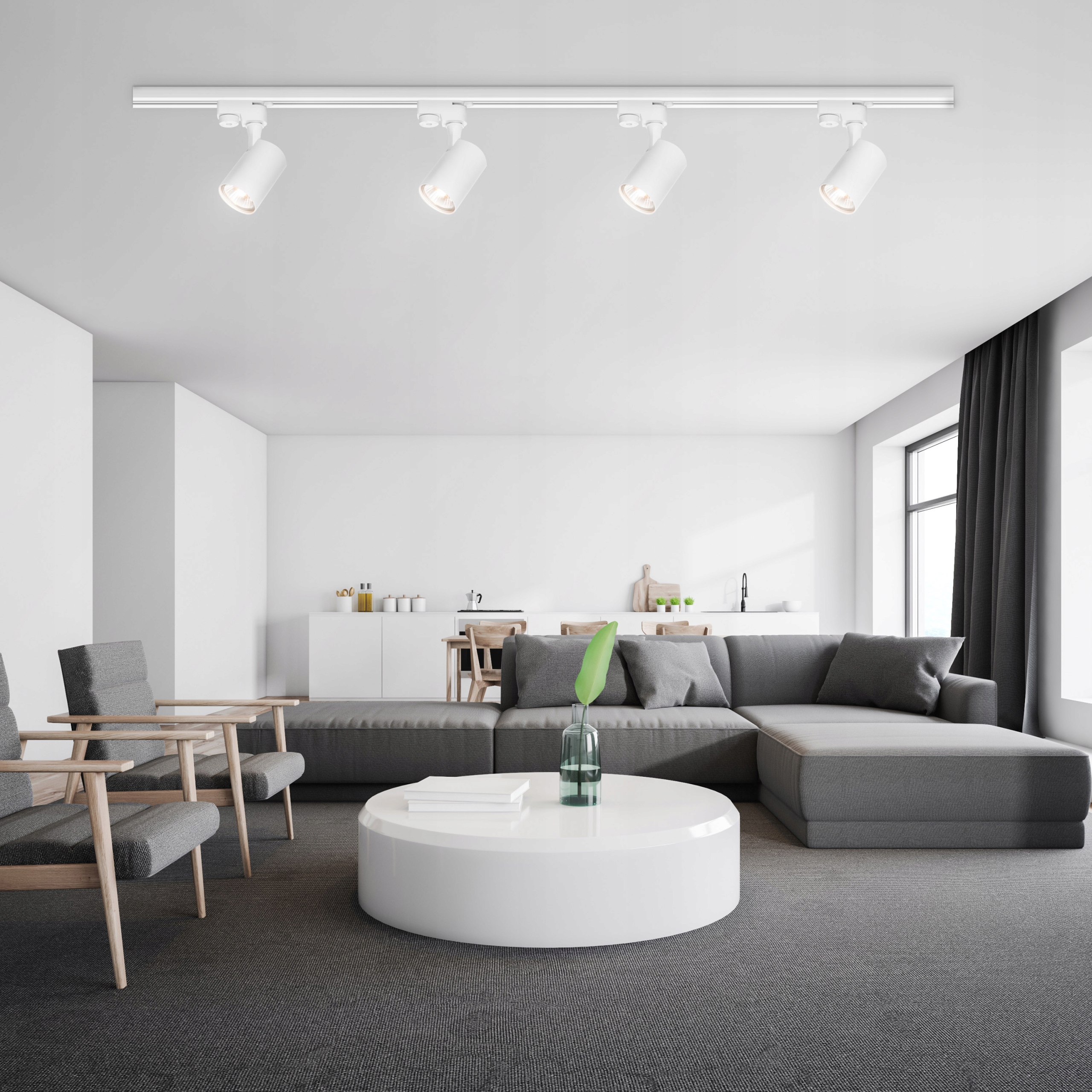 LAMPA LED REFLEKTOR GU10 do SZYNOPRZEWÓD 1 fazowy Marka Masterled