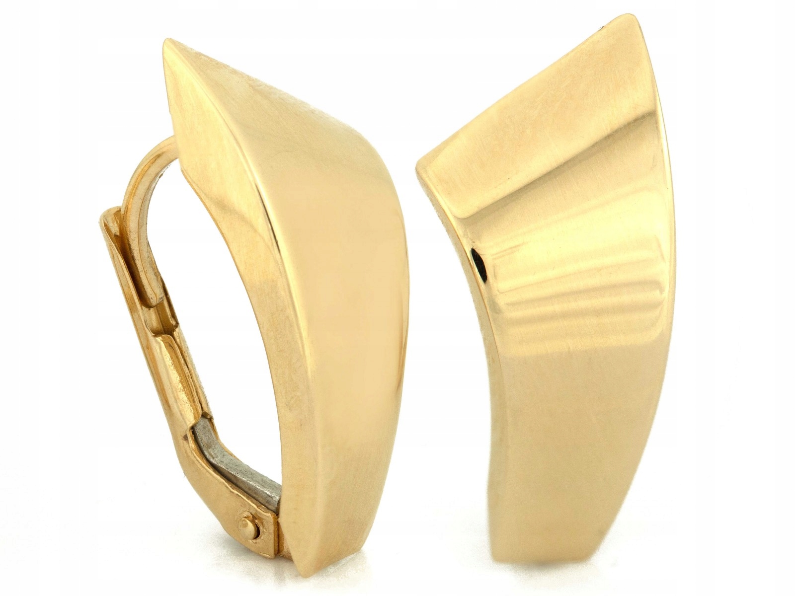 Zlaté náušnice 585 pro ženy, ideální jako stylový dárek