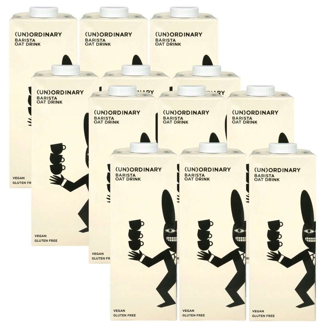 Napój Roślinny Owsiany dla Baristów (Un)Ordinary Naturalny 12x1L