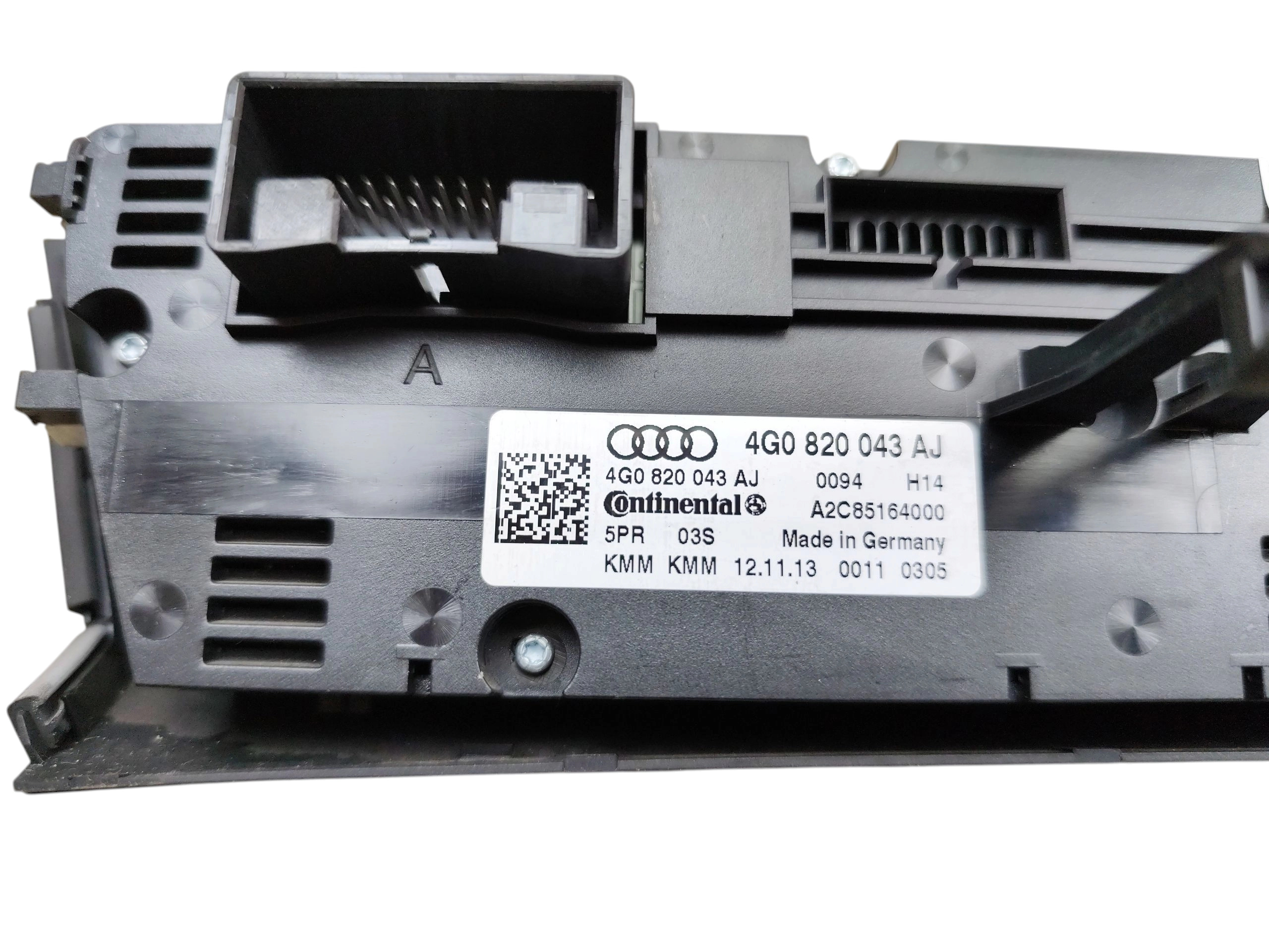 PANEL klími klimatizaci AUDI A6 C7 (2011-2014) 4G0820043AJ EUROPA