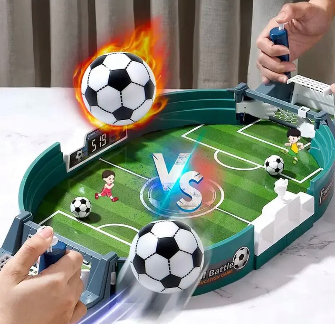 GRA PIŁKARZYKI STOŁOWE MINI GRA ZRĘCZNOŚCIOWA