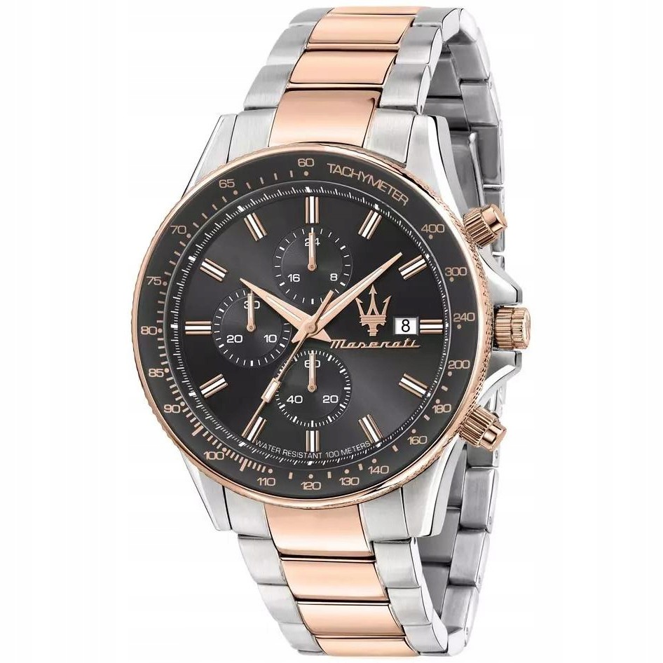 Pánské Hodinky Maserati R8873640014 stříbrný náramek