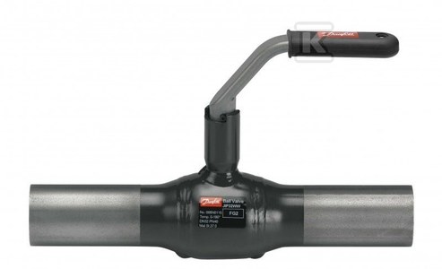 Guľový Ventil Jip DN40 Zvárací S Koncovkami Danfoss