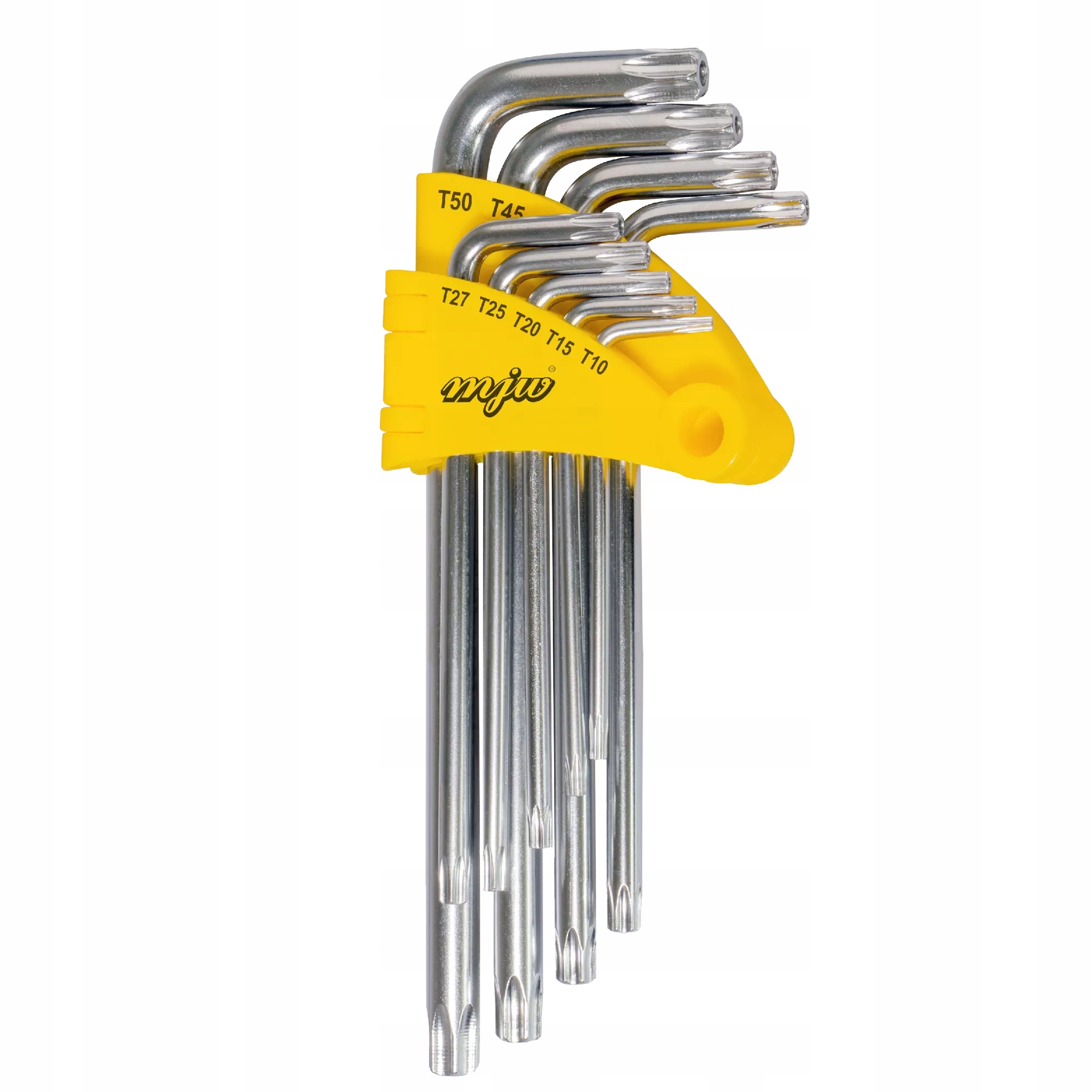 Klucze imbusowe imbusy Torx T10-T50 Cr-V Mjw 9el.
