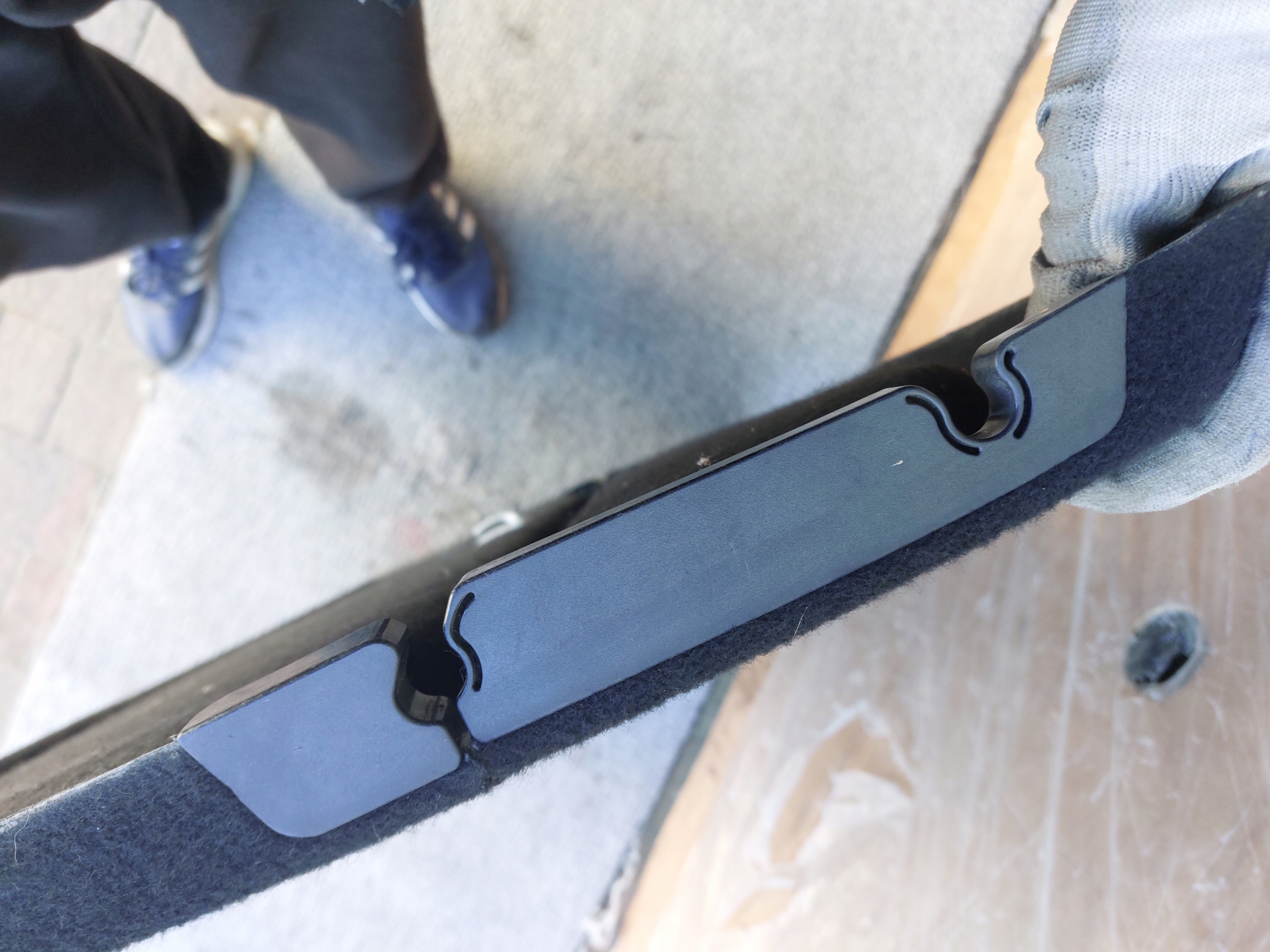 plato boot rear part rear Skoda Octavia III HB