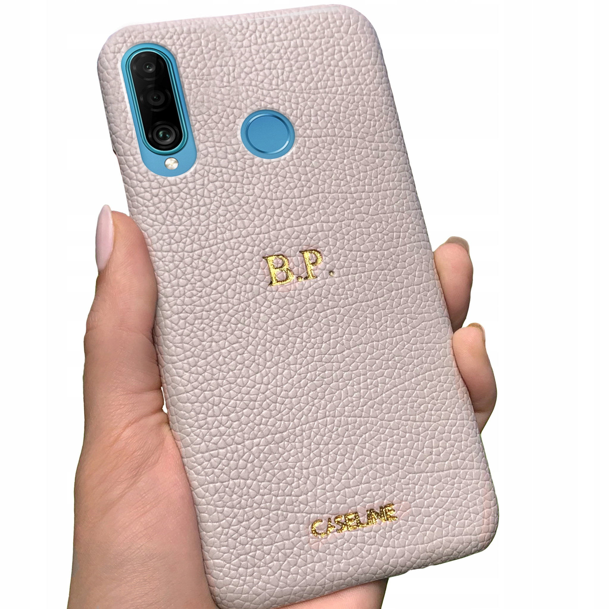 

Etui Monogram do Huawei P30 Lite inicjały + Szkło