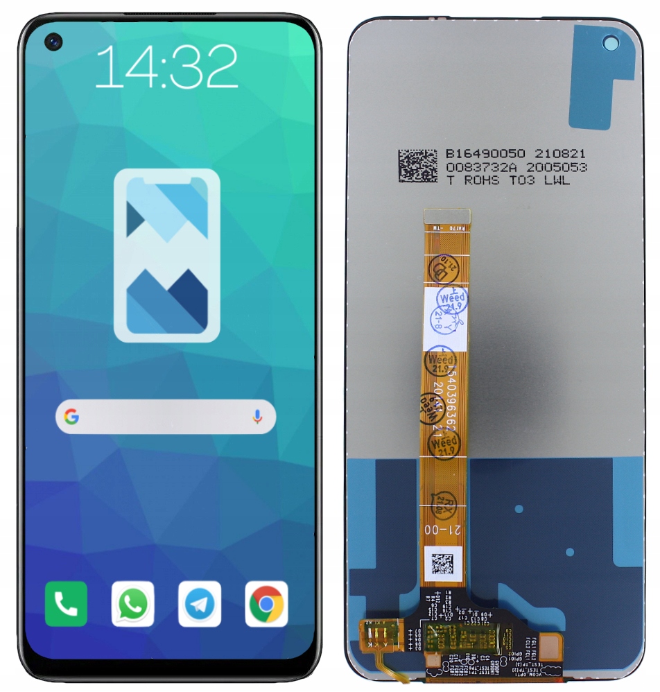 

Wyświetlacz LCD Ekran Dotyk do Realme 6S RMX2002