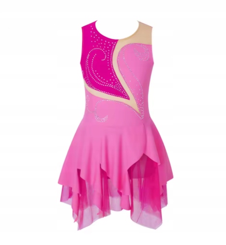 Strój Sukienka Body Sukienka Tutu Akrobatyka Balet 122 128 Nr 2245